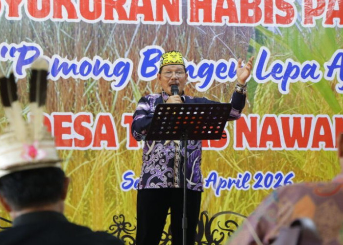 Teras Nawang Gelar Panen Raya, Dorong Stabilitas dan Ketahanan Pangan Daerah