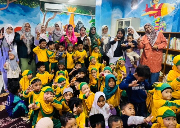 Bunda Literasi dan Ibu Wakil Bupati Ajak Anak PAUD di Nunukan Kenal Profesi Sejak Dini
