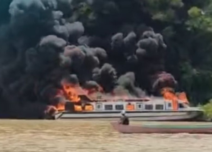 Breaking News! Speedboat Tanjung Selor–Tarakan Terbakar di Salimbatu, Proses Evakuasi Masih Terus Dilakukan
