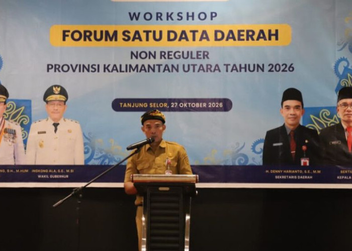 Satu Data Daerah Jadi Landasan Perencanaan Pembangunan, Pemprov Kaltara Tekankan Pemutakhiran Data