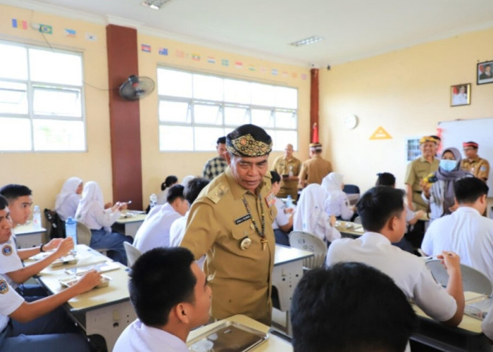 Intip 5 Varian Menu MBG yang Disajikan ke Siswa SMAN 1 Tanjung Selor