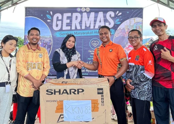 Mahasiswa KKN UBT Gelar Gerakan Hidup Sehat, Kecamatan Sebatik Timur Apresiasi Dukung Gema Asri Sakti