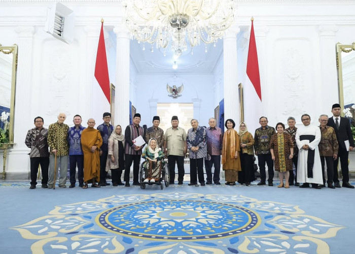 Presiden Prabowo Terima Tokoh Bangsa di Istana, Ada Pesan Penting Soal Persatuan