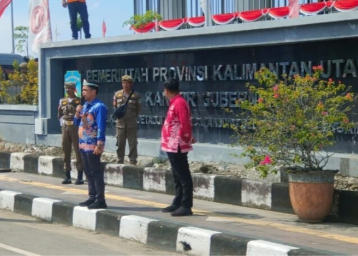 Buruh Geruduk Kantor Gubernur Kaltara, Ini Respons Pj Sekprov