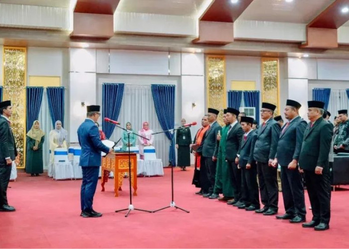 Pelantikan Pejabat Pratama Tana Tidung, Ibrahim Ali Ingatkan Amanah Jabatan dan Tanggung Jawab Publik