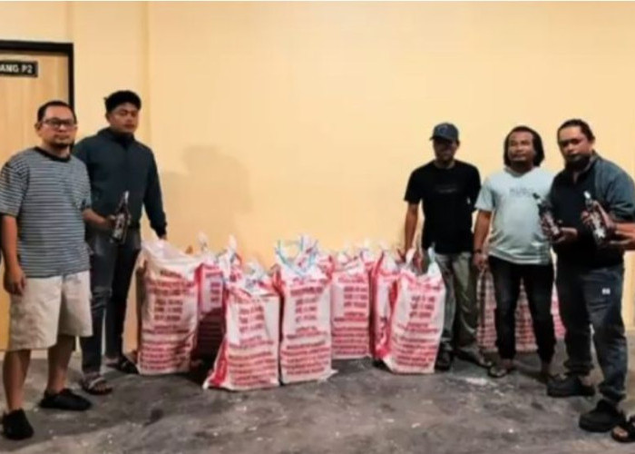 480 Botol Miras Ilegal Asal Malaysia Disita, Upaya Penyelundupan di Nunukan Berhasil Digagalkan Aparat