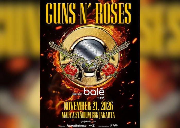 Band rock legendaris asal Amerika Serikat, Guns N' Roses, dipastikan kembali menyapa penggemarnya di Indonesia