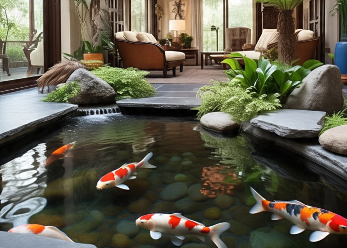 Inspirasi Kolam Koi Dalam Rumah: Si Kecil yang Penuh Energi Positif!