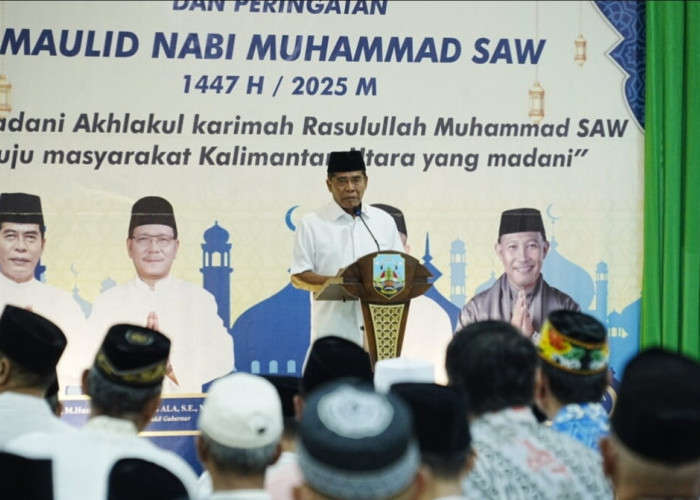 Momentum Maulid Nabi 2025, Gubernur Kaltara Ingin Generasi Muda Menjadi Teladan Akhlak