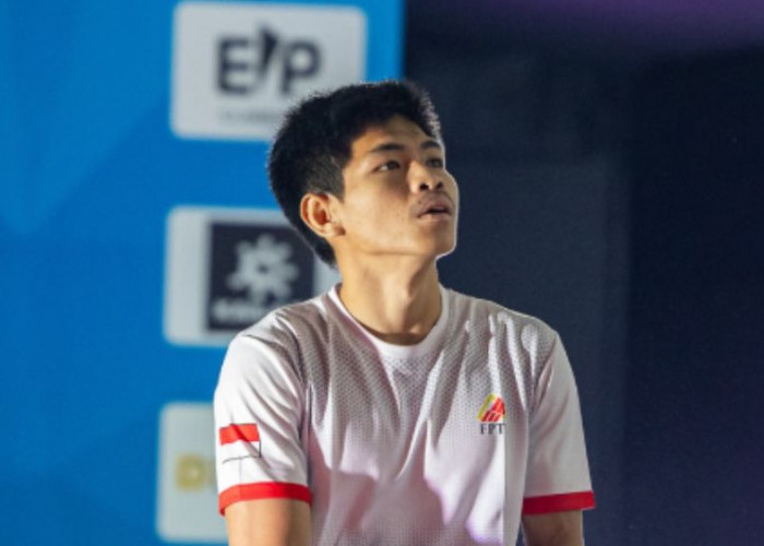 Sejarah Baru Panjat Tebing Indonesia, Putra Tri Ramadani Sabet Emas Lead World Climbing Series Praha