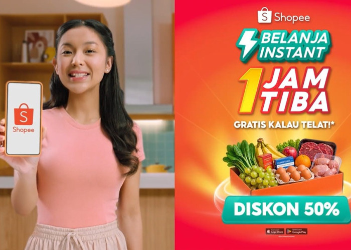Shopee Hadirkan Belanja Instant 1 Jam Tiba, Belanja Sat Set dengan Diskon hingga 50%