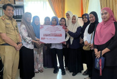 Kelompok Perempuan Desa Seberang Terima Dana Bergulir Rp78 Juta dari BUMDESMA Garuda Perkasa