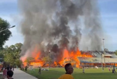 Kebakaran di Long Peso, Hanguskan Rumah Warga dan Lamin Adat