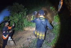 Tanah Longsor Akibat Hujan Deras Terjadi di Jalan Binusan KM 2 Nunukan, BPBD Lakukan Pendataan dan Pemantauan