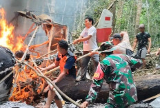 Pesawat Pengangkut BBM Jatuh di Nunukan, Pilot Meninggal Dunia