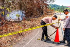 Kebakaran Batu Bara Bawah Tanah Ancam Jalan Pantai Amal Tarakan, Akses Ditutup Sementara