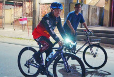 Gowes Rabu Malam Edisi ke-30 di Tepian Kayan, Gubernur Kaltara Bersepeda Bersama Ratusan Warga