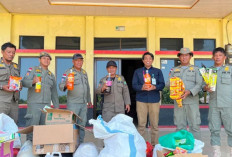 Satpol PP dan Pemerintah Kecamatan Sebatik Utara Razia Produk Kedaluwarsa yang Masih Beredar di Masyarakat