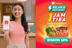 Shopee Hadirkan Belanja Instant 1 Jam Tiba, Belanja Sat Set dengan Diskon hingga 50%